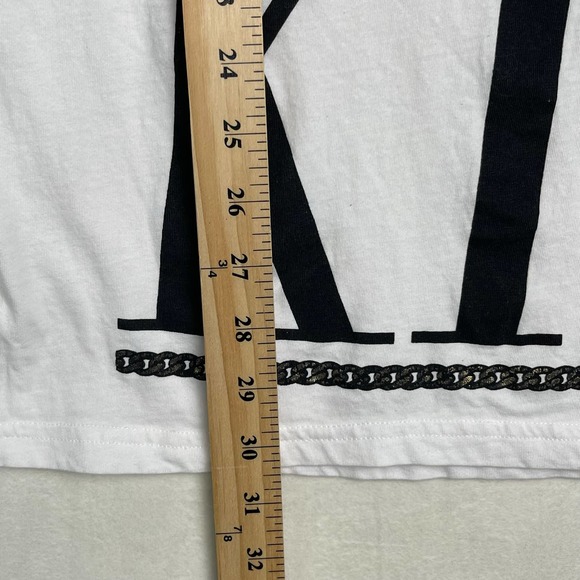 H&M Divided "Super Rich Kid" Men's Sleeveless Shirt SMALL - Picture 4 of 6